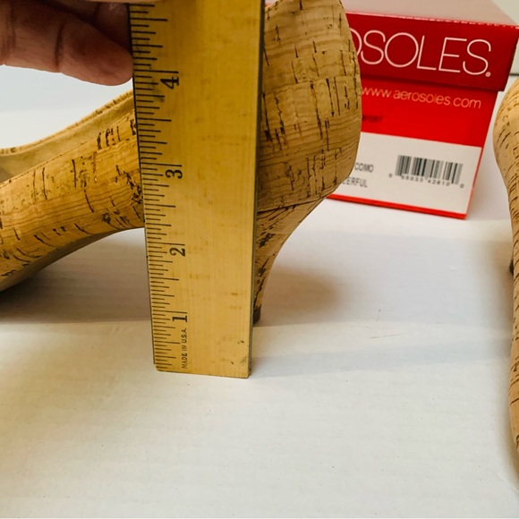 AEROSOLES Cork Comi Women’s Size 9 Pump - Picture 6 of 7